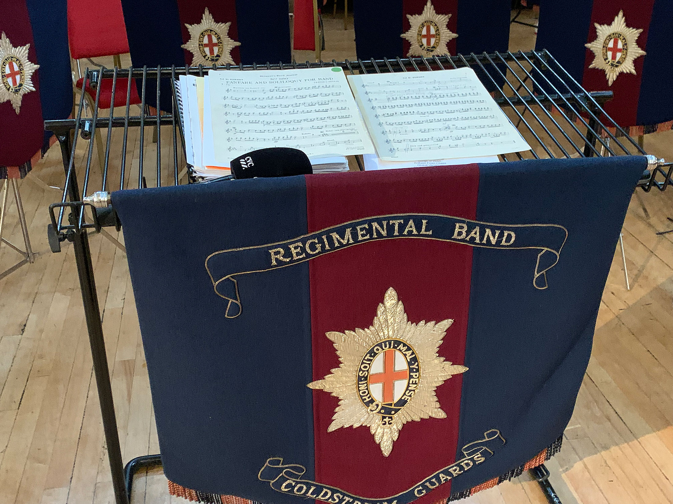 Coldstream Guards Band lectern