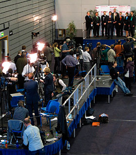 CVC staging and media support during the 2010 general election count 2