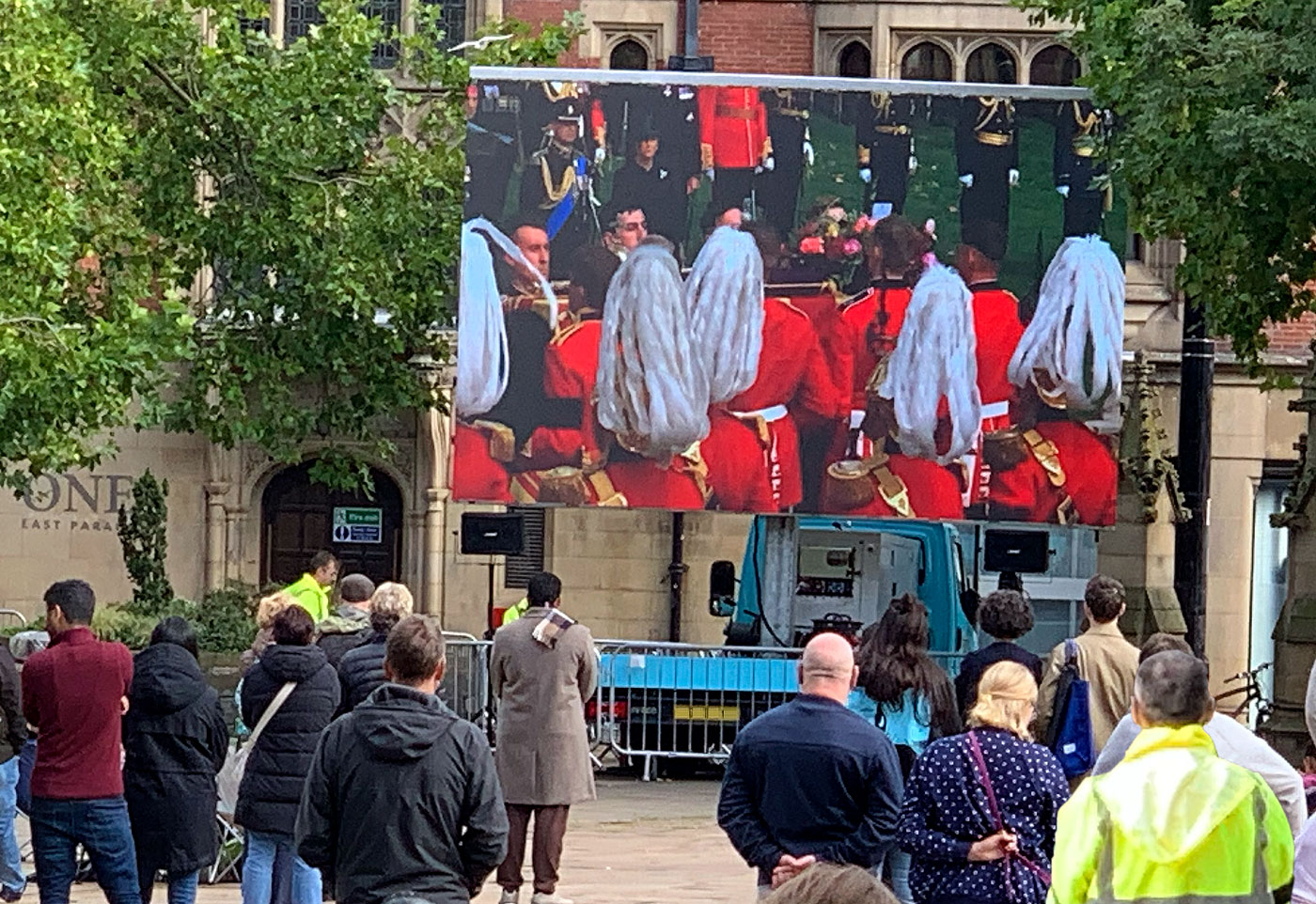 Her Majesty Queen Elizabeth II's funeral coverage and memorial service, Sheffield Cathedral 2022